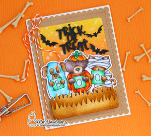 Newton's Nook Designs - HALLOWEEN TRIO Clear Stamps Set - 20% OFF!