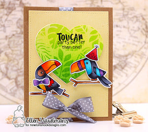 Newton's Nook Designs - TOUCAN PARTY Clear Stamps Set - 20% OFF!