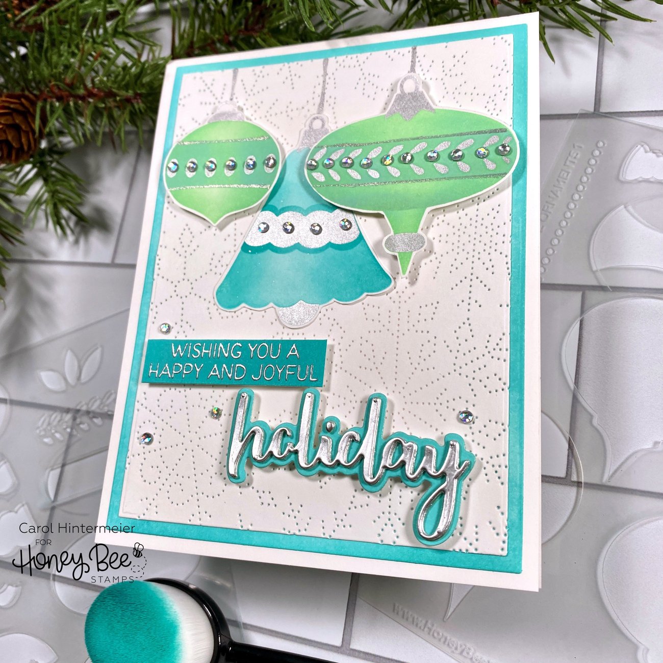 Honey Bee - BITTY BUZZWORDS: HOLIDAYS - Dies Set