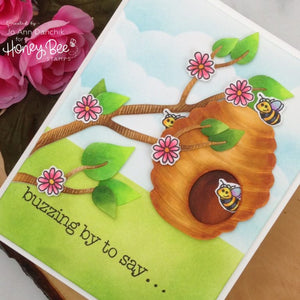 Honey Bee Stamps - LAYERING BEE HIVE - Die Set