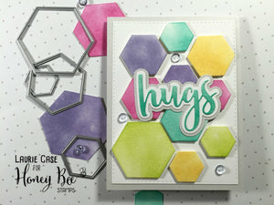 Honey Bee Stamps - HUGS - Die Set