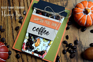 Honey Bee Stamps - COFFEE CUP CARD - Die Set