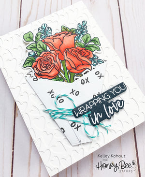 Honey Bee - LOVE LETTERS - Paper Pad 6x6 - 20% OFF!