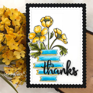 Honey Bee Stamps - CHIN UP BUTTERCUP - Stamp Set - 50% OFF! - retired