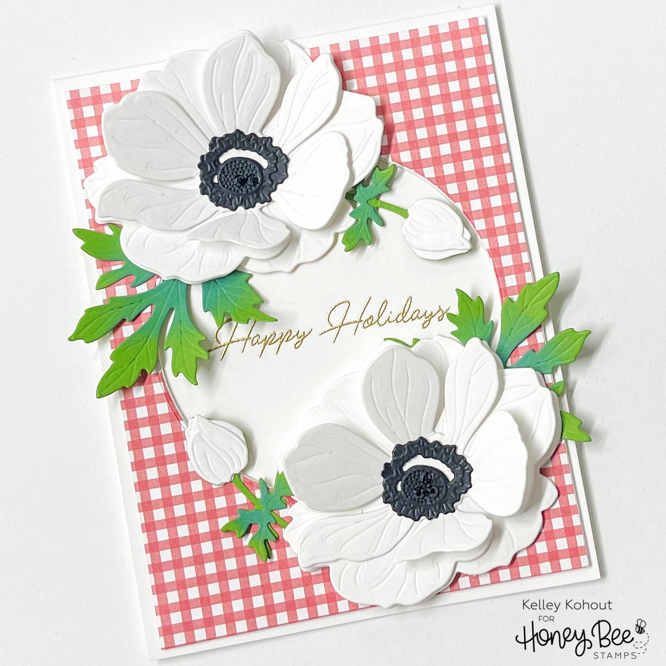 Honey Bee - Inside HOLIDAY Sentiments - Dies Set