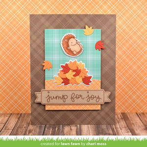 Lawn Fawn - JUMP FOR JOY - Lawn Cuts DIES - Hallmark Scrapbook - 11