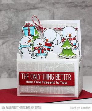 My Favorite Things - PRESENT TIME - Clear Stamps Set - 20% OFF!