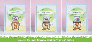 Lawn Fawn - Reveal Wheel Keep On Swimming ADD-ON - Die Set