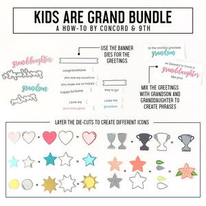 Concord & 9th - KIDS ARE GRAND - Stamps Set