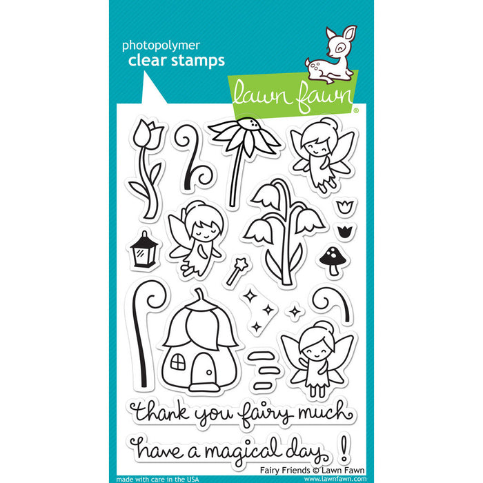 Lawn Fawn - FAIRY FRIENDS - Clear STAMPS