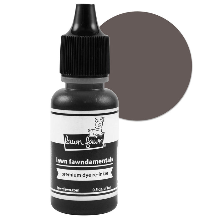 Lawn Fawn SOOT Premium Dye Ink Pad - Reinker - Fawndamentals