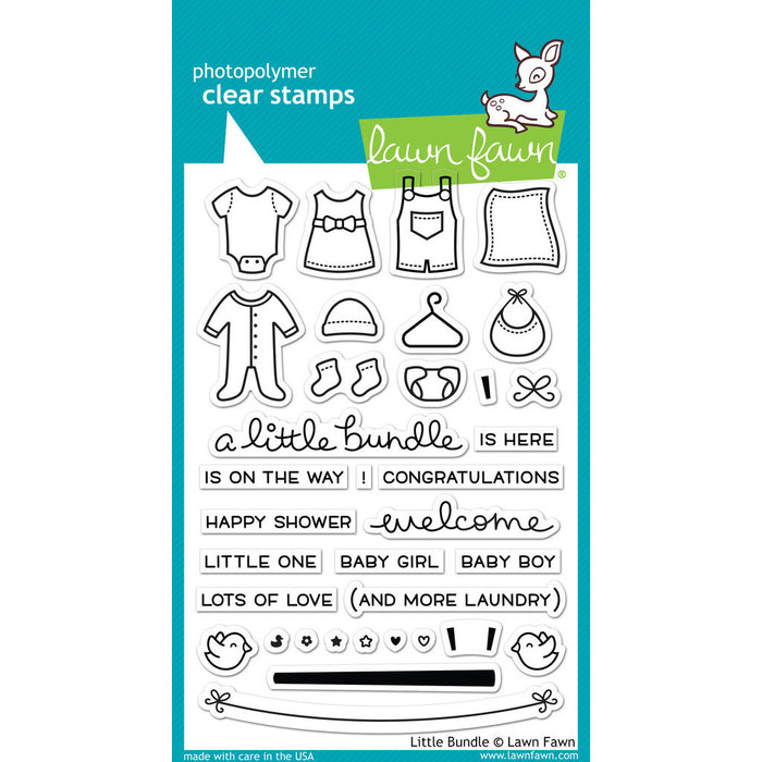 Lawn Fawn - LITTLE BUNDLE - Clear STAMPS