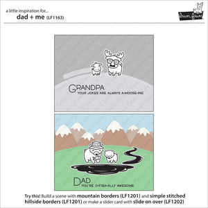 Lawn Fawn - DAD + ME - Stamps Set - Hallmark Scrapbook - 14