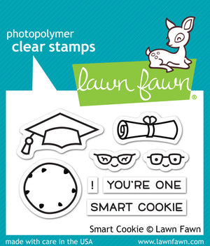 Lawn Fawn - SMART COOKIE - Stamp set - Hallmark Scrapbook - 1