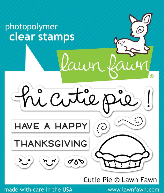 Lawn Fawn - CUTIE PIE - Stamp Set