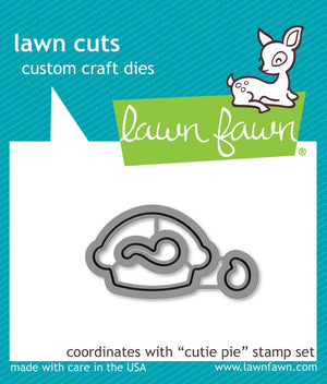 Lawn Fawn - CUTIE PIE - Lawn Cuts DIE - Hallmark Scrapbook - 1