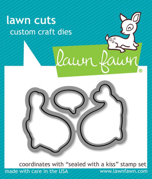 Lawn Fawn - SEALED WITH A KISS - Lawn Cuts DIES