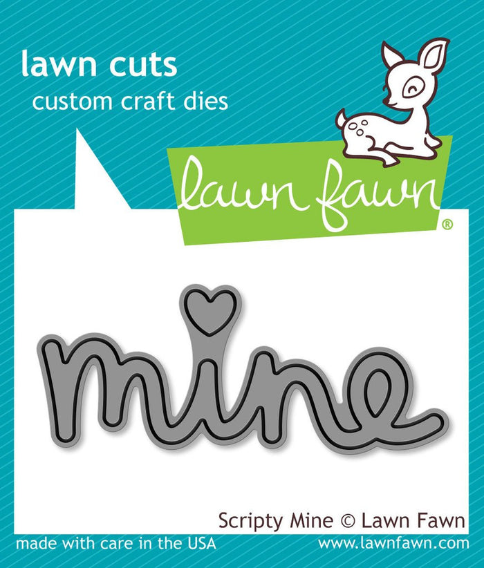 Lawn Fawn - SCRIPTY MINE - Lawn Cuts DIES