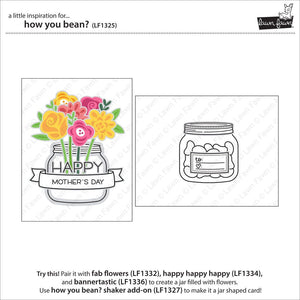 Lawn Fawn - HOW YOU BEAN? - Clear Stamps set