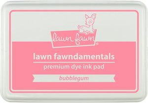 Lawn Fawn BUBBLEGUM Premium Dye Ink Pad Fawndamentals *