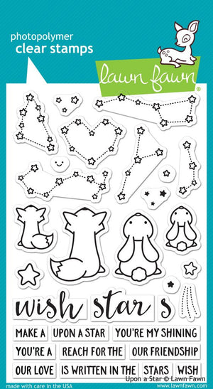 Lawn Fawn - UPON A STAR - Clear Stamp Set