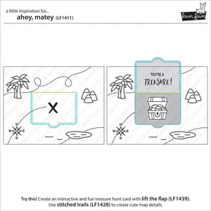 Lawn Fawn - AHOY MATEY - Clear Stamps