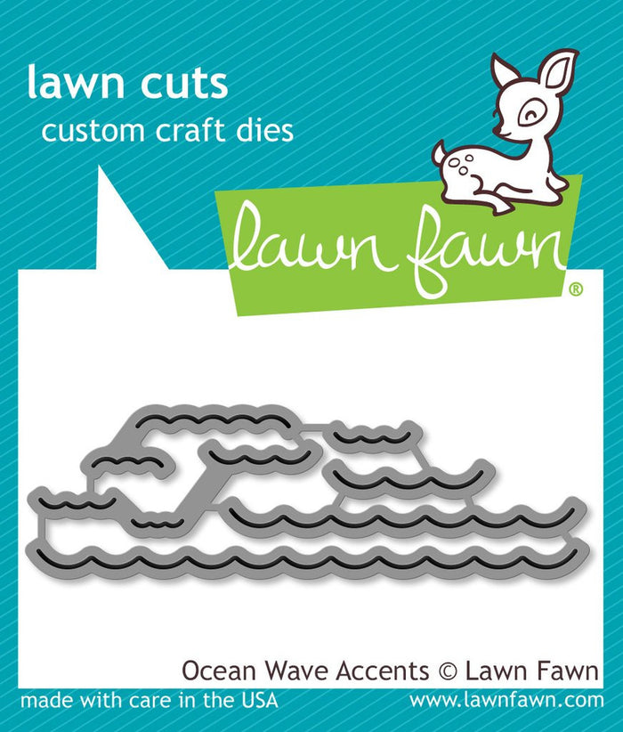 Lawn Fawn - OCEAN WAVE ACCENTS - Lawn Cuts dies