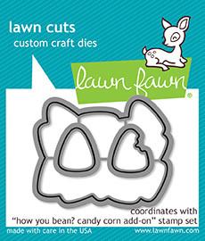 Lawn Fawn - How you Bean? CANDY CORN Add-On - Lawn Cuts Dies *