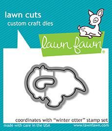 Lawn Fawn - WINTER OTTER - Lawn Cuts DIES *