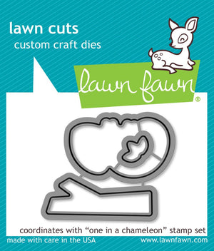 Lawn Fawn - ONE IN A CHAMELEON - Lawn Cuts Dies