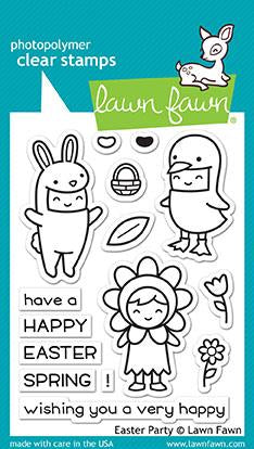 Lawn Fawn - EASTER PARTY - Clear Stamps Set