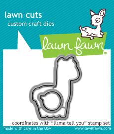 Lawn Fawn - LLAMA TELL YOU - Lawn Cuts DIES