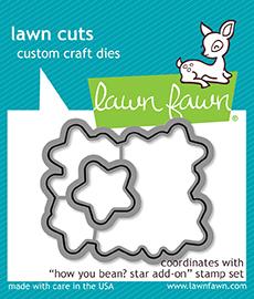 Lawn Fawn - How You Bean? STAR ADD-ON - Lawn Cuts Dies - 30% OFF!