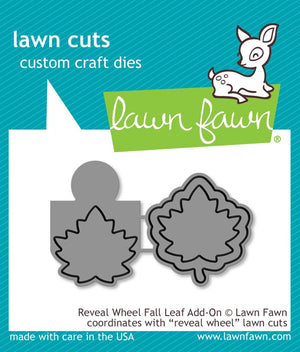 Lawn Fawn - REVEAL WHEEL FALL LEAF Lawn Cuts Die Set