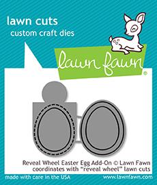 Lawn Fawn - REVEAL WHEEL EASTER EGG ADD-ON - Lawn Cuts DIES