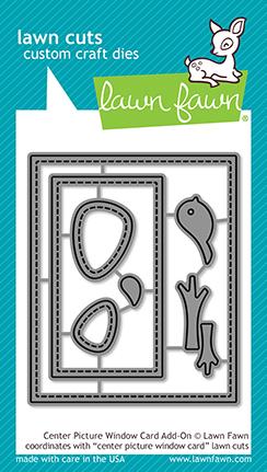 Lawn Fawn - Center Picture Window Card ADD-ON - Die Set
