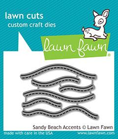 Lawn Fawn - Sandy Beach Accents - Die Set