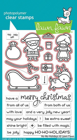 Lawn Fawn - HO-HO HOLIDAYS - Lawn Cuts Dies Set