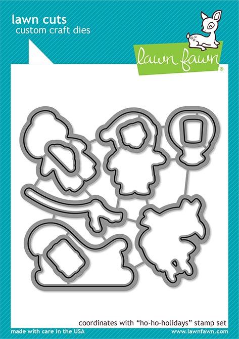 Lawn Fawn - HO-HO HOLIDAYS - Lawn Cuts Dies Set