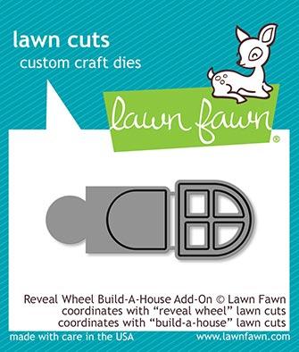 Lawn Fawn - Reveal Wheel BUILD A HOUSE Add-On - Lawn Cuts Dies