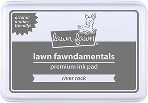 Lawn Fawn - RIVER ROCK Premium Dye Ink Pad - Fawdamentals