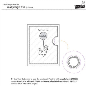 Lawn Fawn - REALLY HIGH FIVE - Stamps Set