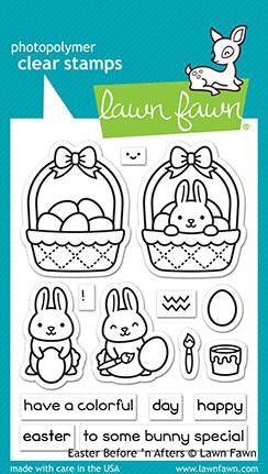 Lawn Fawn - EASTER BEFORE 'N AFTERS - Stamps Set