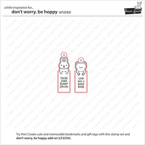 Lawn Fawn - DON'T WORRY BE HOPPY - Stamps Set - 20% OFF!