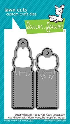 Lawn Fawn - DON'T WORRY BE HOPPY ADD-ON - Die Set