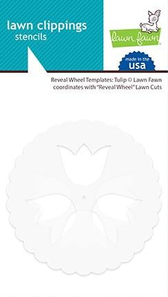 Lawn Fawn - Revel Wheel Templates - TULIP