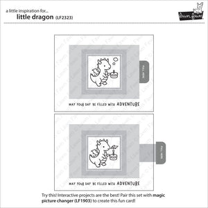 Lawn Fawn - LITTLE DRAGON - Stamps Set