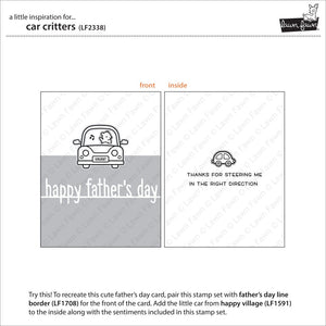Lawn Fawn - CAR CRITTERS - Stamps Set