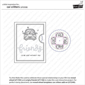 Lawn Fawn - CAR CRITTERS - Stamps Set