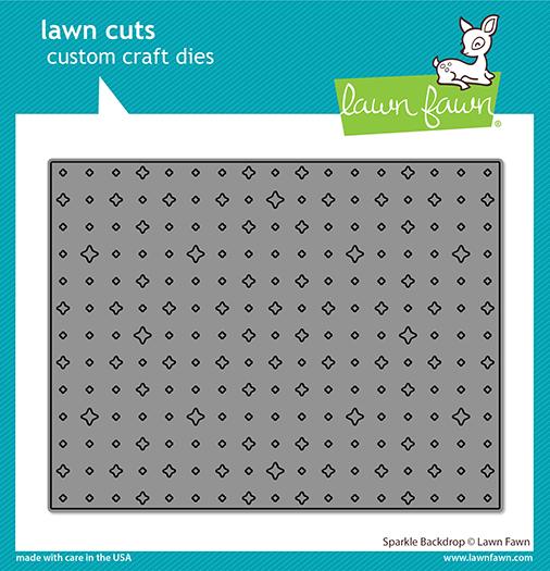 Lawn Fawn - SPARKLE Backdrop - Lawn Cuts DIE